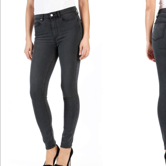 PAIGE Denim - Paige Margot hi rise ultra skinny smoke grey sz 31